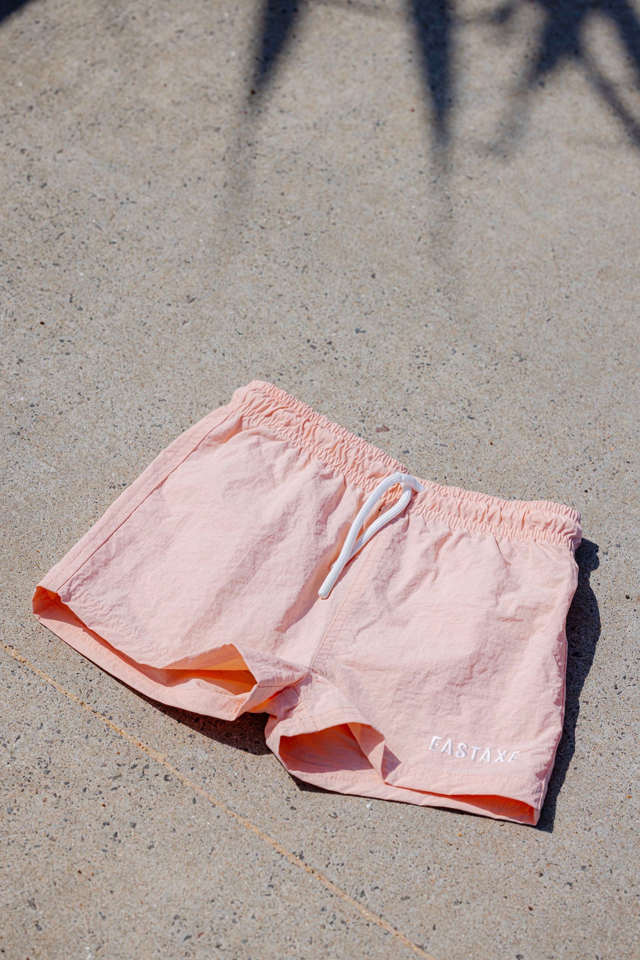 jnr board short - peach