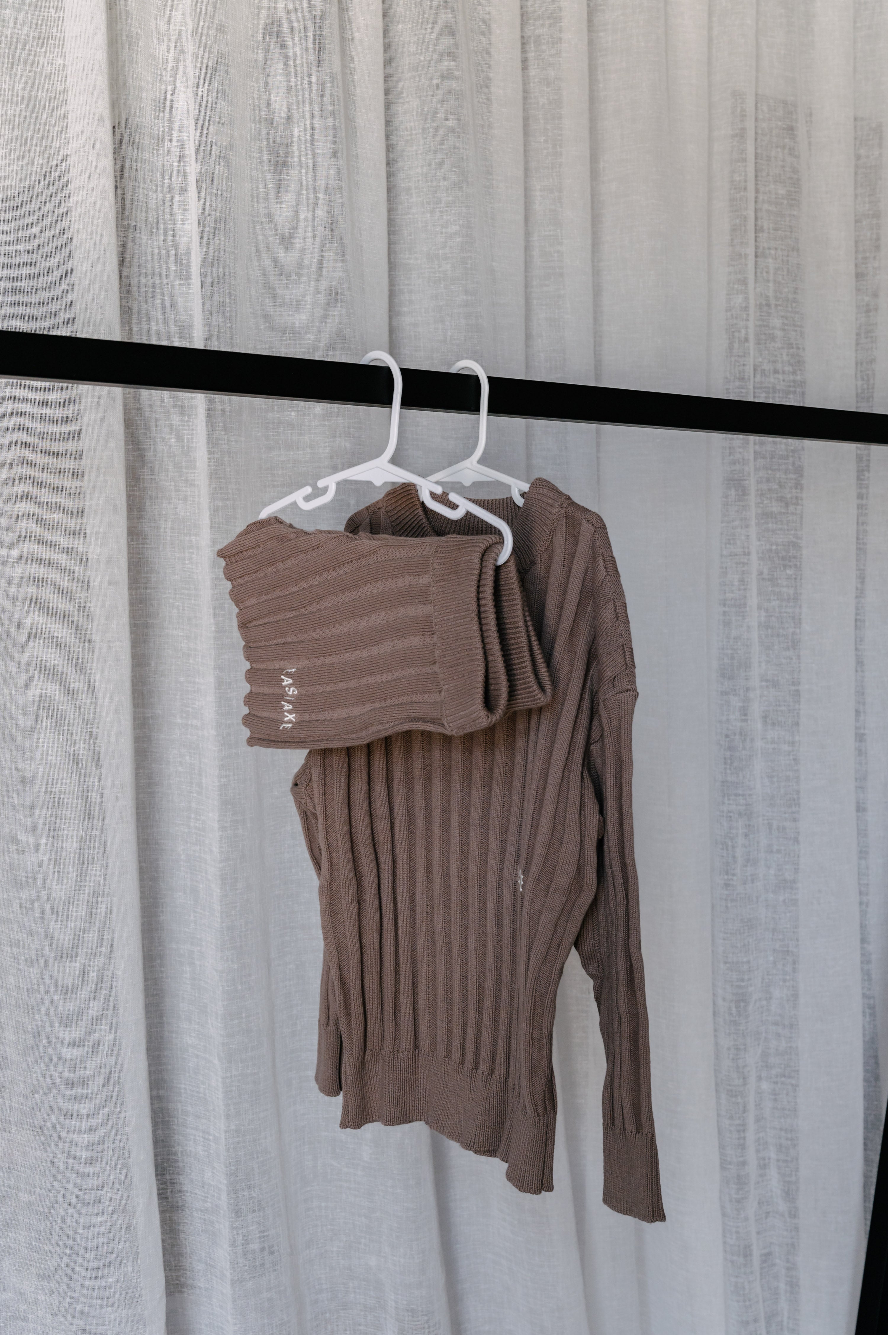 Knitted Short - Light Brown