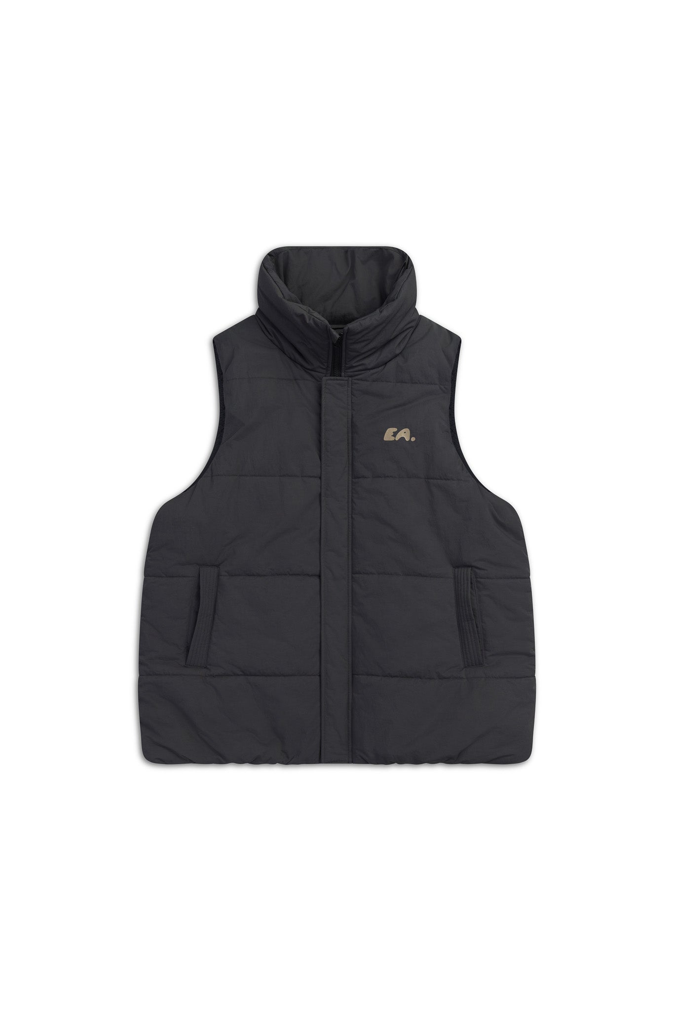 Unisex Puffer Vest - Midnight Grey