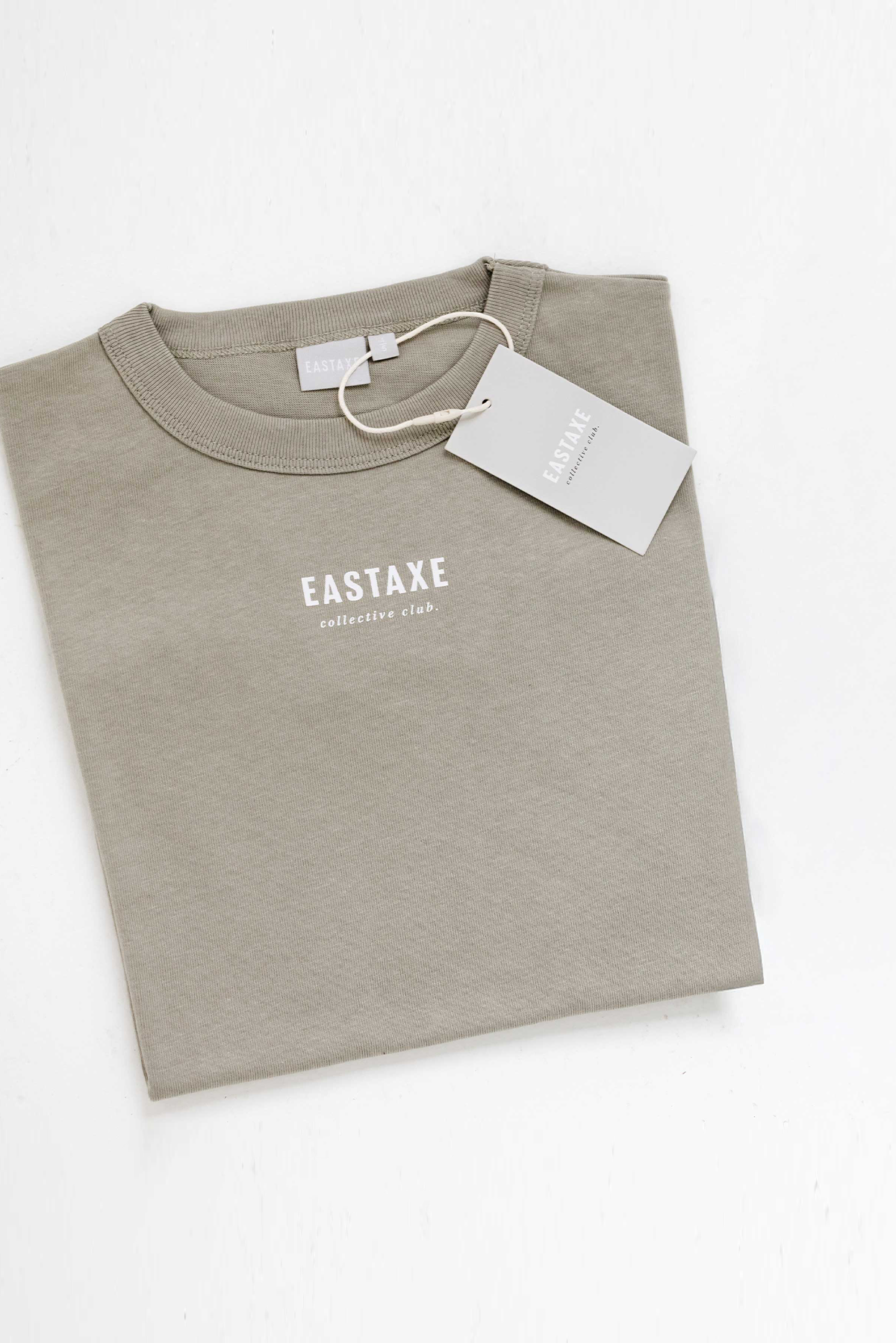 Everyday Box Fit Tee - Taupe