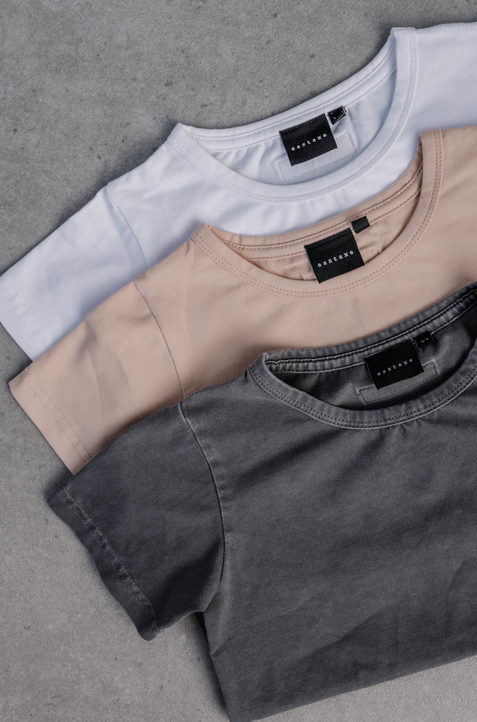 Added Line Tee - Washed Grey