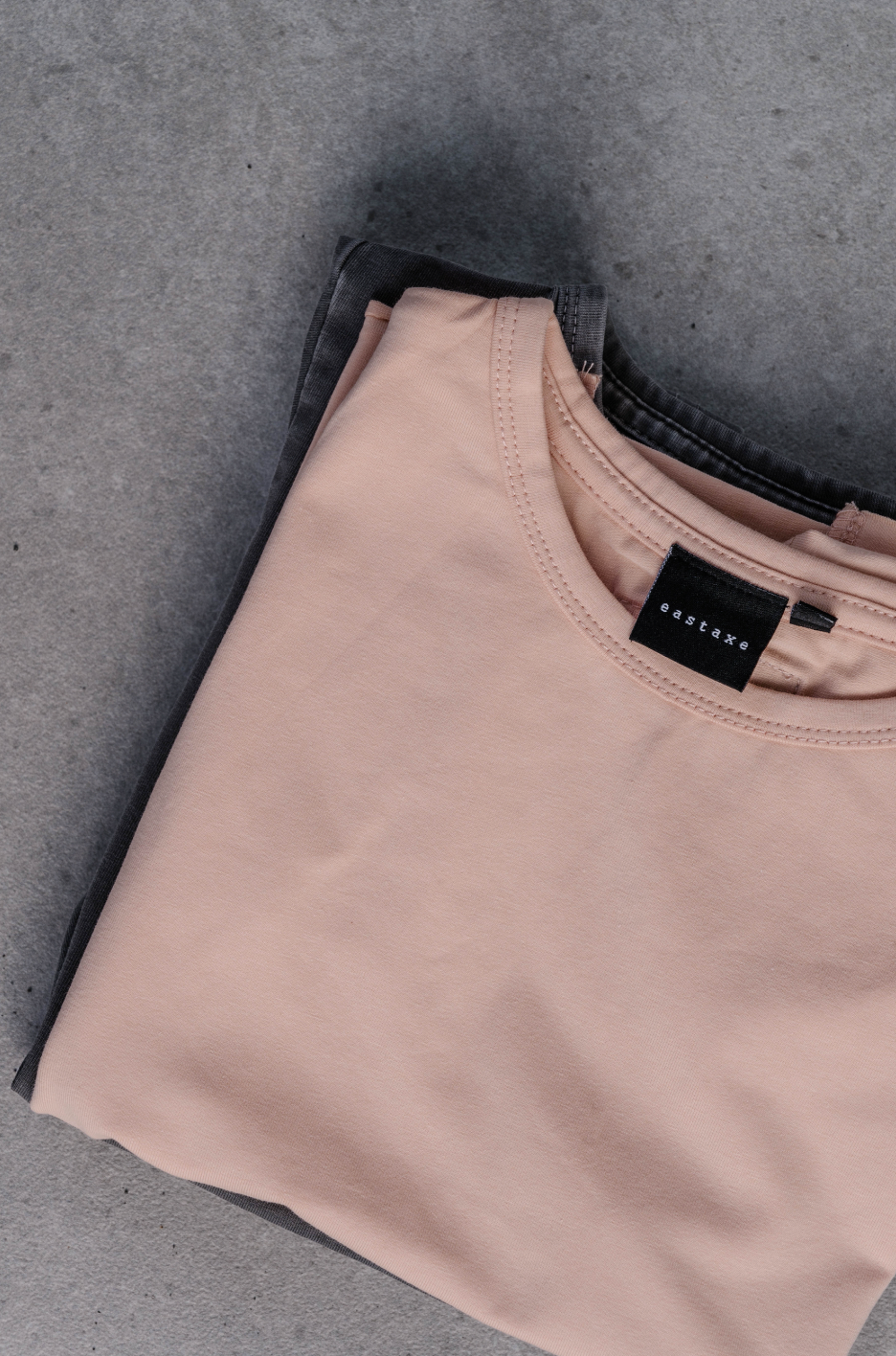 Added Line Tee - Apricot